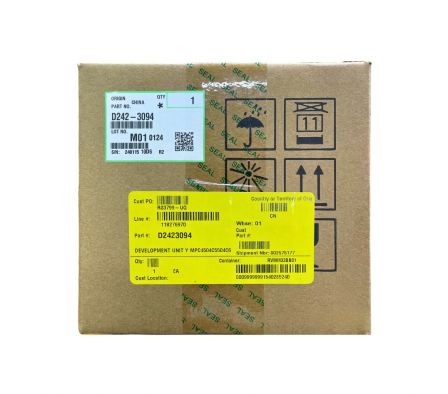 UNIDAD DE REVELADO RICOH MP C3004 YELLOW