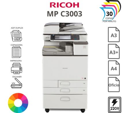 RICOH AFÍCIO MP C3003